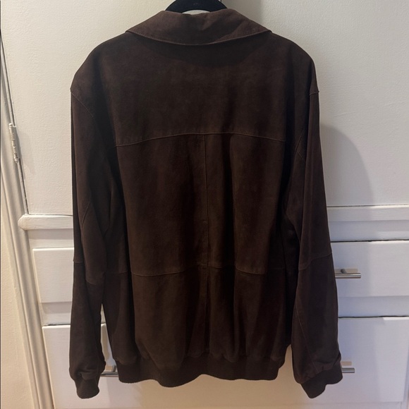 Bobby Jones Dark Brown Suede Jacket - Picture 8 of 10